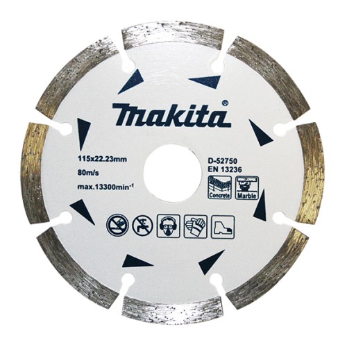 Discuri diamantate pentru beton si marmura, 115mmx22,23mm, 7mm, D-52750