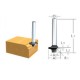 Freze pentru muchii rotunjite, 6mm, A1=25mm, D-09363