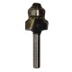 Freze pentru muchii rotunjite, cu rulment, 6mm, A1=15mm, D-09422