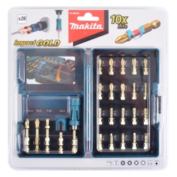 Set de capete de insurubat, 26 buc, Impact Gold Torsion, B-49915