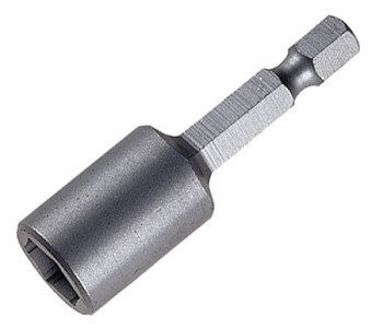 Chei tubulare cu coada hexagonala 1/4", magnetice, metric