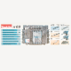 Set de burghie biti, tubulare in Makpac, 69buc, B-49638