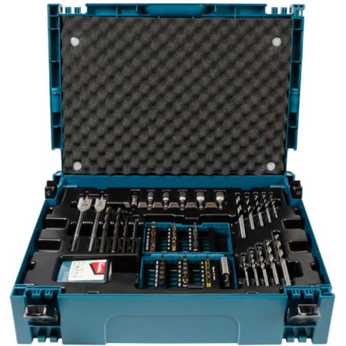Set de burghie biti, tubulare in Makpac, 69buc, B-49638