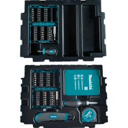 Set de burghie biti, tubulare in Makpac, 96buc, B-49725