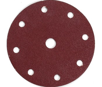 Hartie abraziva, ø150mm, scai, 9 gauri, maronie