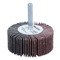 Perie abraziva cu tija, 76x50mm, Gr.80, B-37138