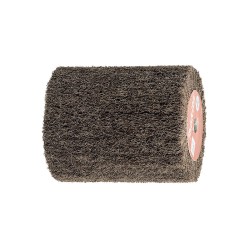 Perie textila din lana pentru inox, 100x120mm, Gr.180, P-18029