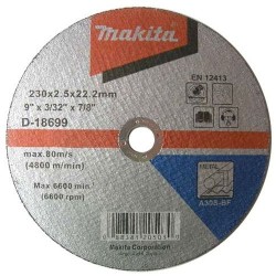 Disc debitare otel 230X2.5X22.23mm, A30S, set 10 bucati, D-18699