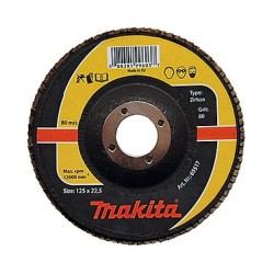 Disc lamelar Makita pentru INOX, 125mm, Gr.80, P-65517