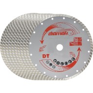 Set de 10 discuri diamantate Diamak, 230x22.23mm, 7mm, D-61173-10