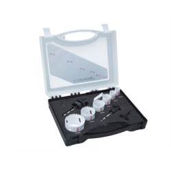 Set de 6 carote Bi-Metal pentru electricieni, Ø16-51mm, D-47123