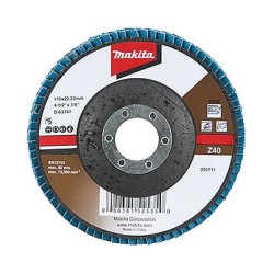 Disc lamelar Makita pentru INOX, 125mm, Z80, D-63806