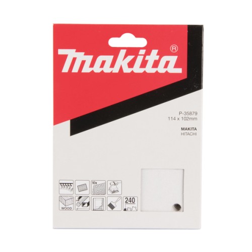 Hartie abraziva 114x102mm, Gr.240, 10buc, P-35879