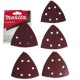 Hartie abraziva velcro, set de 10buc, B-21559