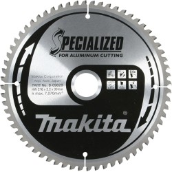 Panze disc Specialized, pentru Aluminiu, taieri inclinate, Ø216x30mm Z64, B-09628