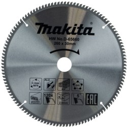 Panze disc Standard Multimaterial, Ø260x30mm Z120, D-65660