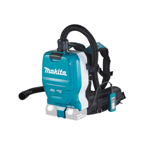 Aspirator tip rucsac compatibil cu acumulatori, model DVC261Z, 2x18V, Brushless, 1.5 litri