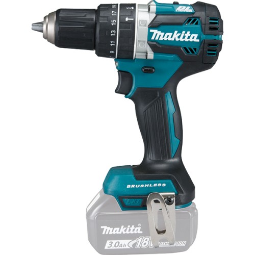 Masina de gaurit si insurubat cu percutie, model DHP484Z, 18V, 54Nm, Brushless