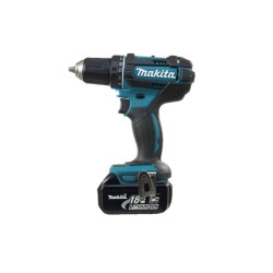 Masina de gaurit si insurubat cu percutie cu acumulator, model DHP482RFE, 18V, 3.0Ah, 62Nm, Brushless